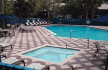 Pool at  Harbor Inn Apartments